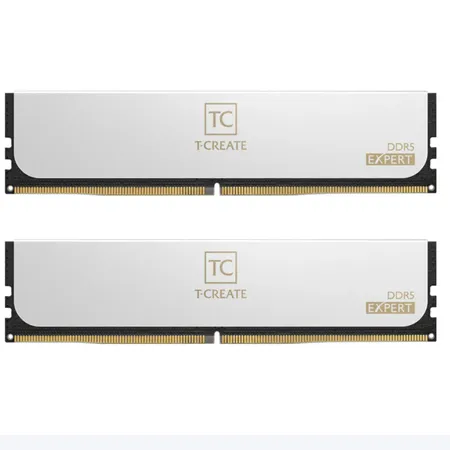 TEAMGROUP T-Create Expert 32GB ( 16GB x 2 ) 6000MHz DDR5 RAM ( White ) ( CL38 )