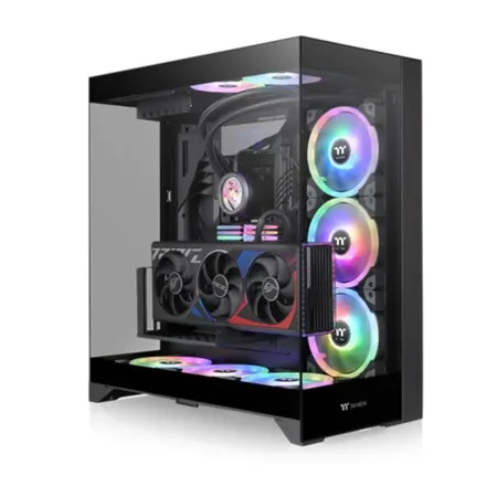 THERMALTEKE CTE E550 TG ARGB EATX Mid Tower Cabinet ( Black )