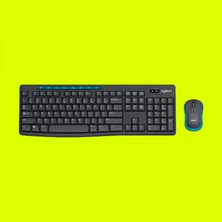 Logitech MK275 Wireless Keyboard and Mouse Combo (Grey)
