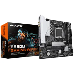 Gigabyte B650M GAMING WIFI6E (rev. 1.2) AMD DDR5 AM5 Socket Motherboard