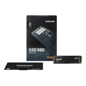 SAMSUNG 980 M.2 2280 1TB PCIe NVMe SSD MZ-V8V1T0
