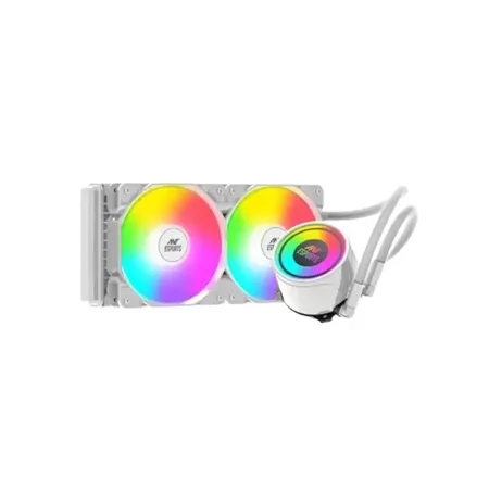Ant Esports ICE-240 ARGB CPU Liquid Cooler - White...