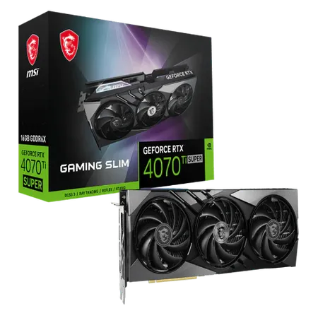 MSI GeForce RTX 4070 Ti Super Gaming Slim 16GB Nvidia Graphic Card