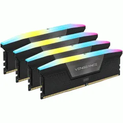 CORSAIR VENGEANCE RGB DDR5 128GB (4x32GB) 5600MHz CL40 RAM (Black)