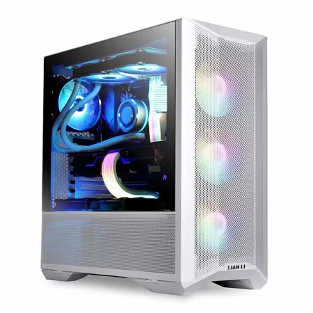 LIAN LI LANCOOL 2 MESH RGB MID-TOWER ATX CABINET WHITE