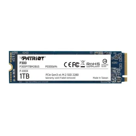 Patriot P300 1TB M.2 NVMe Gen3 SSD