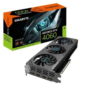 GIGABYTE GeForce RTX 4060 Eagle Ice OC 8GB Nvidia Graphic Card (White)
