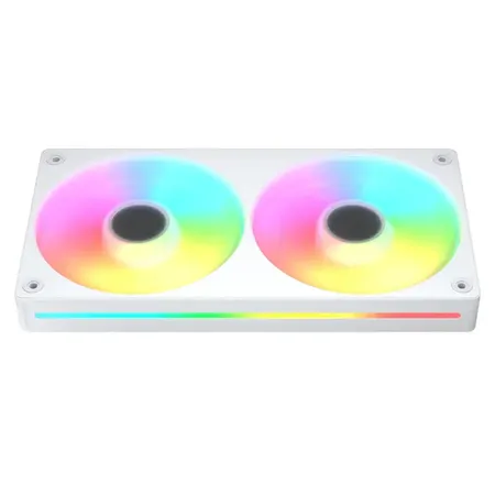 Cougar Unity240 RW ARGB 240mm Reverse Blade Single Frame PWM Case Fan - White