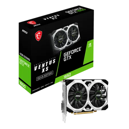 MSI GeForce GTX 1650 D6 Ventus XS OCV3 4GB Nvidia Graphics Card