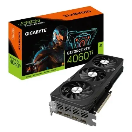 Gigabtye RTX 4060Ti Gaming OC 16Gb Gddr6 Graphic Card GV-N406TGAMING OC-16GD