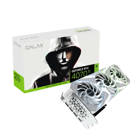 GALAX GeForce RTX 4070 Ti SG White (1-Click OC) 12GB Nvidia Graphic Card