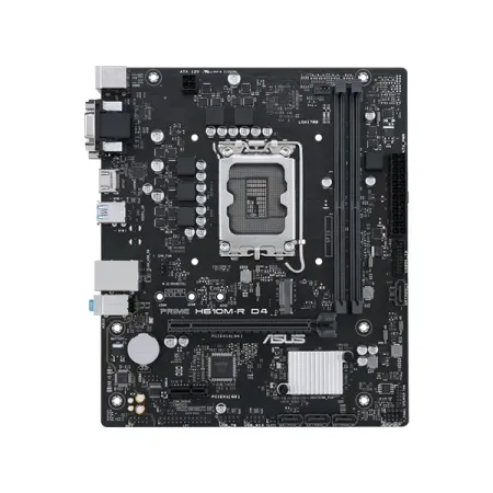 Asus Prime H610M-R D4-CSM Motherboard Supports Intel 12th, 13th & 14th Gen Processors