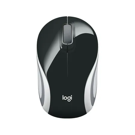 Logitech M187 Mini 1000DPI 2.4GHz Wireless Ultra Portable Mouse - Black