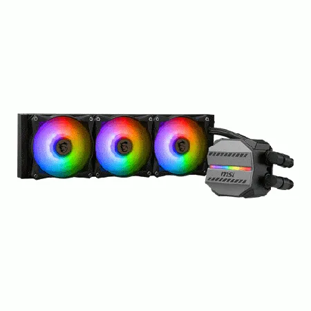 MSI MAG Coreliquid I360 ARGB White 360mm with Intel & AMD Socket Support,120mm Fans CPU Liquid Cooler