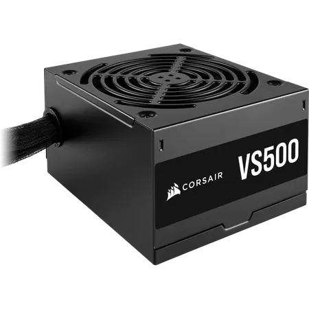 CORSAIR 500W VS500 80 PLUS WHITE NON MODULAR SMPS