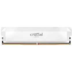 Crucial Pro Overclocking 32GB (2 x 16GB) DDR5 6000 MT/s CL36 UDIMM Memory Kit (White)