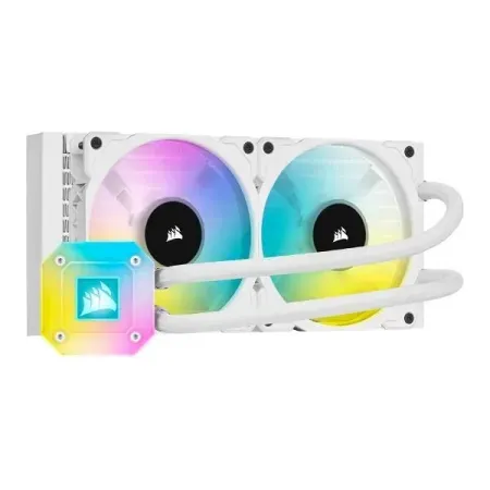 CORSAIR ICUE H150i Elite Capelllix 360mm CPU Liquid Cooler (White)