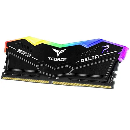 Team Group T-Force Delta RGB 32GB (32GBX1) DDR5 5200MHz CL40 Black (FF3D532G5200HC40C01)