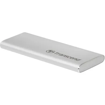 Transcend 500GB ESD260C USB 3.2 Gen 2 Type-C Portable Solid-State Drive (Silver)