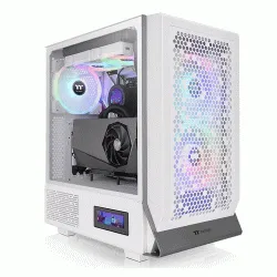 Thermaltake Ceres 330 TG ARGB Snow ATX Mid Tower Tempered Glass Computer Case