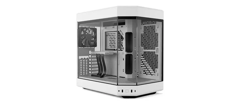 HYTE Y60 Premium Mid-Tower PC ATX Case with Panoramic Glass-(Black/White)