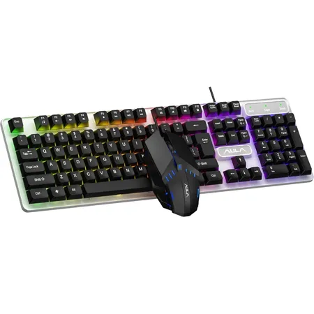 AULA F3061 MEMBRANE GAMING KEYBOARD AND MOUSE COMBO