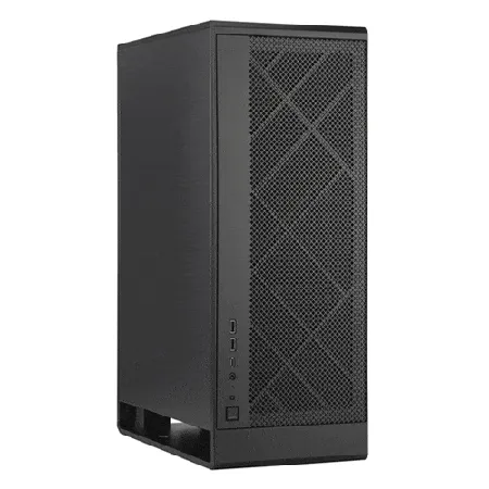 SILVERSTONE ALTA G1M MATX Mini Tower Cabinet (Black)