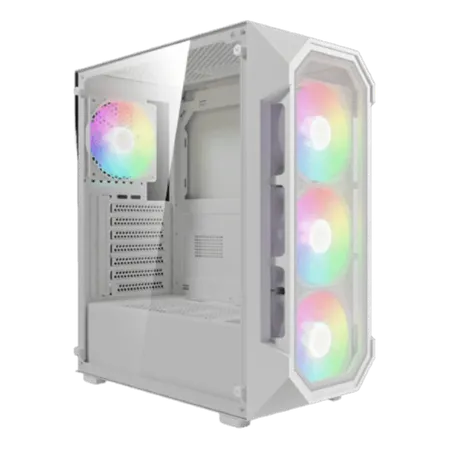 GAMDIAS Aura GC1 Elite V2 ARGB ATX Mid Tower Cabinet ( White )