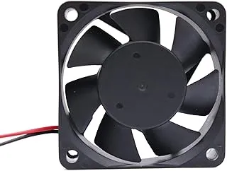 Electronic Spices DC 12V 2.5'' INCH Cooling Fan for PC Case, CPU Cooler Radiator 65x65x15mm (Black)