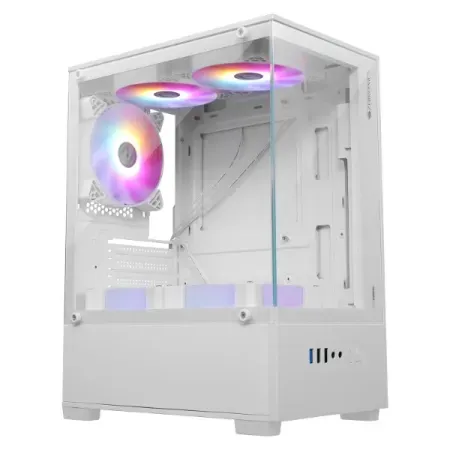 ZEBRONICS ICEBERG Premium Gaming Chassis – White