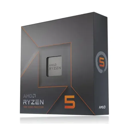 AMD Ryzen 5 7600X Processor with Radeon Graphics (6 Cores, 12 Threads, Max. Boost Clock Up To 5.3GHz, AM5 Socket and 38MB Cache)