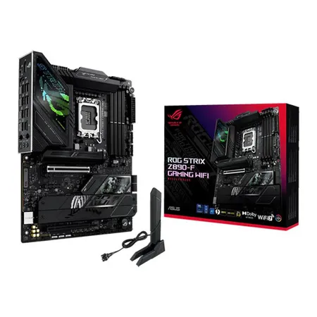 Asus ROG STRIX Z890-F Gaming WIFI ATX DDR5 Intel Motherboard Supports Core Ultra Processors (Series 2) LGA1851 Socket