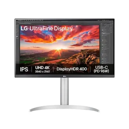 LG 27UP850K-W UltraFine 27 Inch 4K UHD 60Hz IPS Panel 99% SRGB 5MS Dynamic Sync IPS Gaming Monitor ( White )
