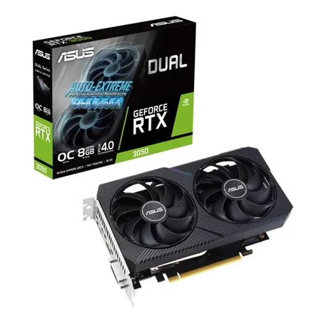ASUS Dual RTX 3050 OC Edition 8GB GDDR6 128-Bit Graphics card