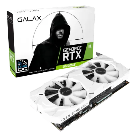 GALAX GeForce RTX 2070 Super EX White 1-Click OC 8GB Nvidia Graphics Card