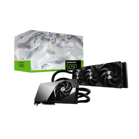 MSI GeForce RTX 5090 Suprim Liquid SOC 32GB Nvidia Graphic Card
