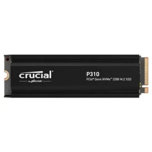 Crucial P310 1TB NVMe Gen4 with Heatsink Internal SSD and Speed upto 7100MB/s