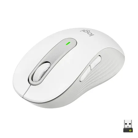 Logitech Signature M650 Optical Wireless Mouse - White