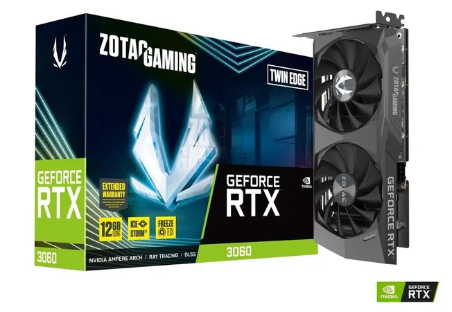 ZOTAC GEFORCE RTX 3060 12GB TWIN EDGE GRAPHIC CARD