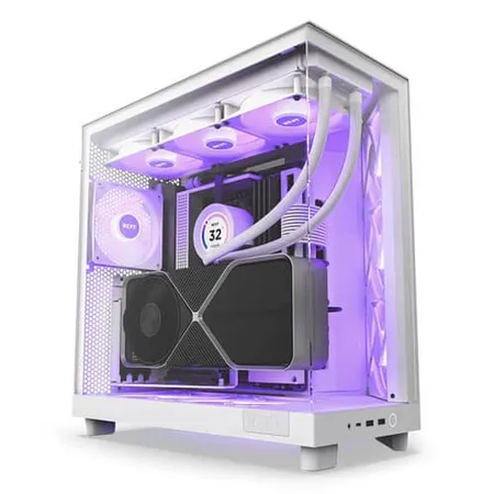 Nzxt H6 Flow White ATX Mid Tower Case