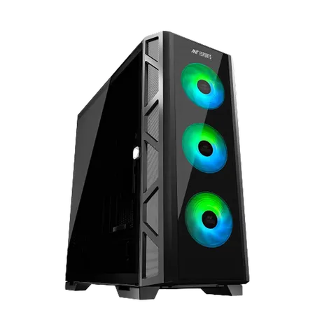 ANT ESPORTS Dynamic GT RGB EATX Mid Tower Cabinet ( Black )
