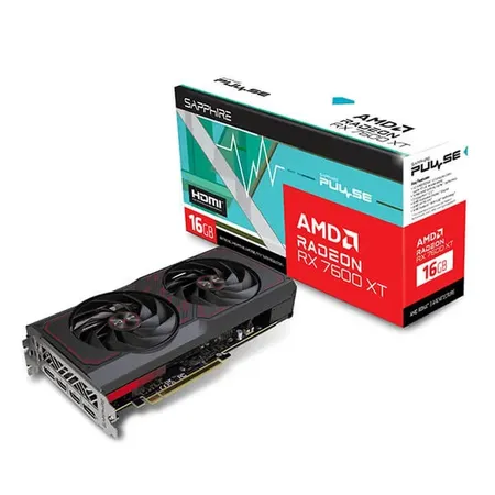 SAPPHIRE Radeon Pulse RX 7600 XT 16GB AMD Graphic Card