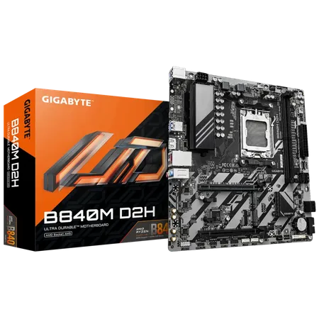Gigabyte B840M D2H AMD AM5 M-ATX Motherboard