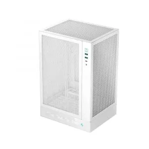 DeepCool CH170 WH Digital Mini ITX Computer Cabinet - White