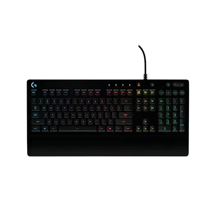 Logitech G213 Prodigy RGB Gaming Wired Keyboard with Spill-Resistant and Dedicated Media Controls