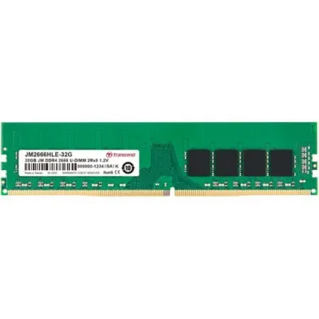 Transcend 32GB DDR4 2666 MHz DIMM (1 x 32GB) JM2666HLE-32G