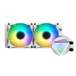 GALAX Hydro Vortex 240R ARGB White AIO Liquid Cooler (White)