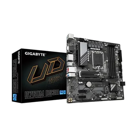 Gigabyte B760m Ds3h Ddr5 Intel 13th And 12th Gen Lga 1700 M-atx Motherboard Supports Intel 12th, 13th & 14th Gen Processors