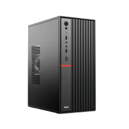 Foxin Flex‑1 Mini Tower Computer Case with Mini ITX/Micro ATX Support with 500W Power supply