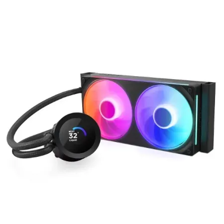 NZXT Kraken Plus 240 RGB 240mm AIO Liquid Cooler with 1.54-inch LCD